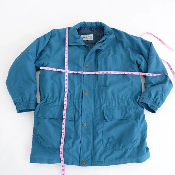 Vintage Nadarlong Deep Teal Winter Jacket Y2K  ~XLarge - Picture 4 of 13